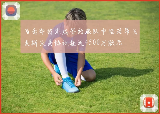 马竞即将完成签约狼队中场若昂戈麦斯交易协议接近4500万欧元